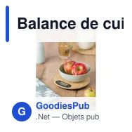 Balance de cuisine personnalisable avec logo - Reanne - Miniature 4