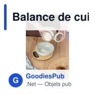 Balance de cuisine personnalisable avec logo - Reanne - Miniature 5