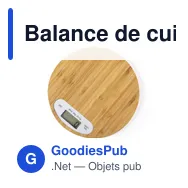 Balance de cuisine personnalisable Hinfex avec logo - Miniature 3