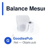 Balance Mesureuse Plazix - Miniature 1
