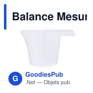 Balance Mesureuse Plazix - Miniature 5