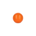 Variante Orange - Balle anti-stress personnalisable Ø 6 cm en mousse PU avec logo - 8 coloris
