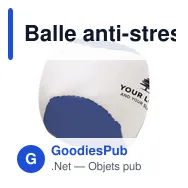 Balle anti-stress en PVC Heidi - Miniature 11