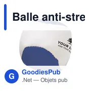Balle anti-stress en PVC Heidi - Miniature 5
