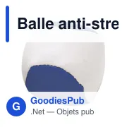 Balle anti-stress en PVC Heidi - Miniature 7