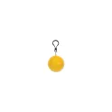 Variante Jaune - Poncho de pluie personnalisable rangé dans une balle avec logo - Ball