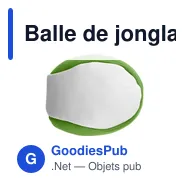 Balle de jonglage - Miniature 4