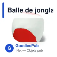 Balle de jonglage - Miniature 5