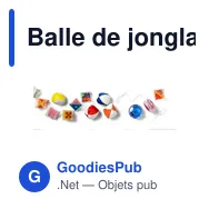 Balle de jonglage - Miniature 6