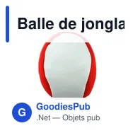 Balle de jonglage - Miniature 7