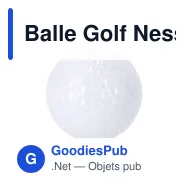 Balle Golf Nessa - Miniature 2