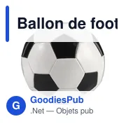 Ballon de football Ariz - Miniature 1