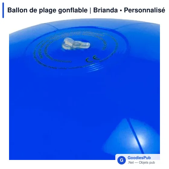 Ballon de plage gonflable personnalisable avec logo | Brianda - Image 12