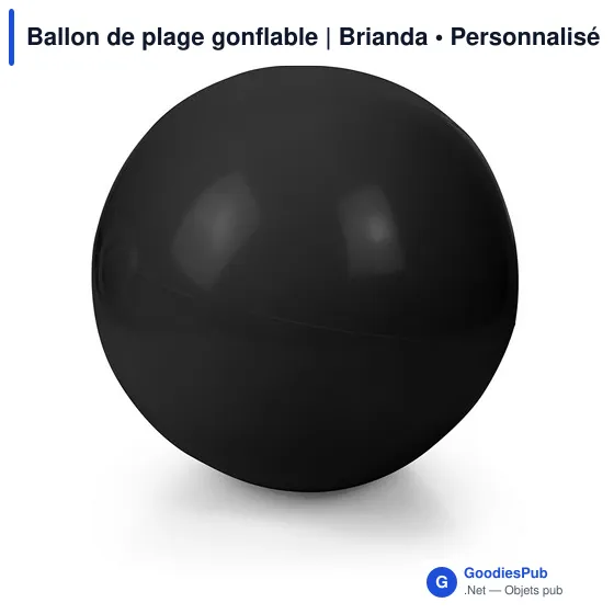 Ballon de plage gonflable personnalisable avec logo | Brianda - Image 3