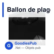 Ballon de plage gonflable personnalisable avec logo | Brianda - Miniature 4
