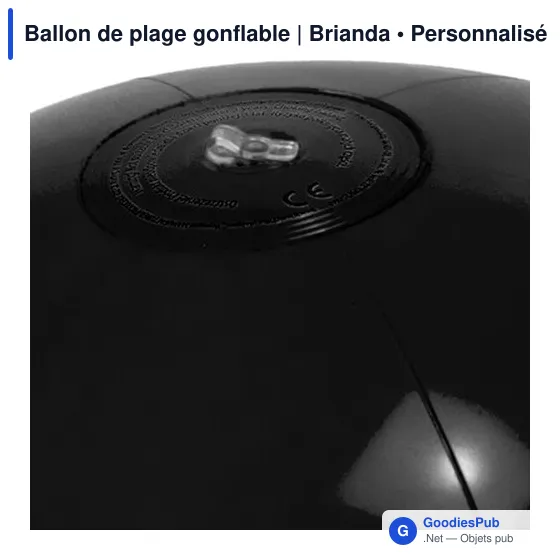 Ballon de plage gonflable personnalisable avec logo | Brianda - Image 4