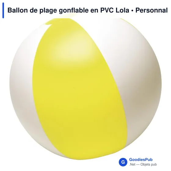 Ballon de plage gonflable en PVC Lola - Image 6