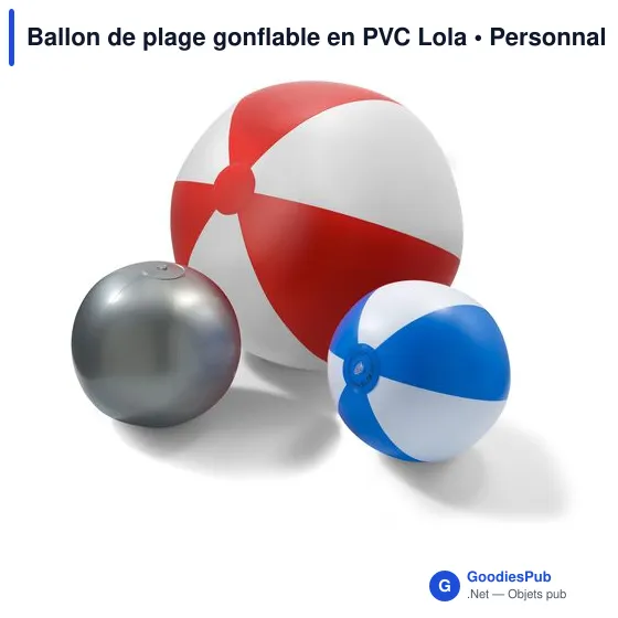 Ballon de plage gonflable en PVC Lola - Image 8