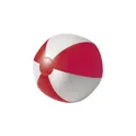 Variante rouge - Ballon de plage gonflable en PVC Lola
