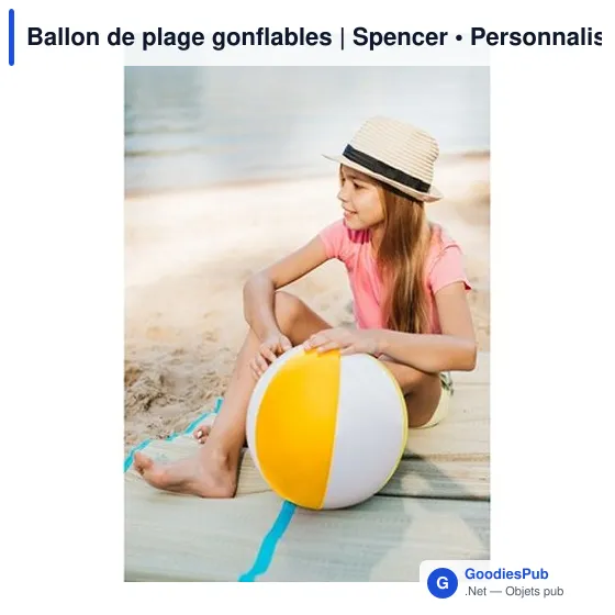 Ballon de plage gonflables | Spencer - Image 7