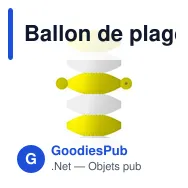 Ballon de plage gonflables | Spencer - Miniature 9
