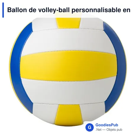 Ballon de volley-ball personnalisable en PVC avec logo