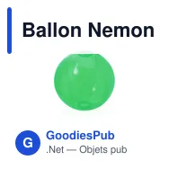 Ballon Nemon - Miniature 1