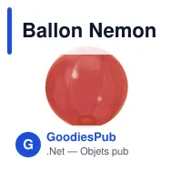 Ballon Nemon - Miniature 8