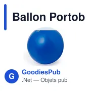 Ballon de plage personnalisable Portobello avec logo - Miniature 5