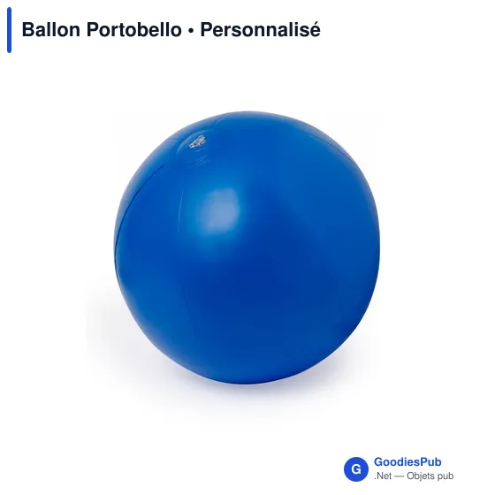 Ballon de plage personnalisable Portobello avec logo - Image 5