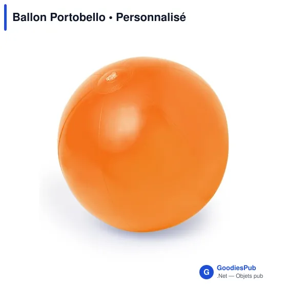 Ballon de plage personnalisable Portobello avec logo - Image 10