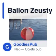 Ballon Zeusty - Miniature 6