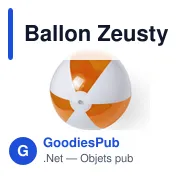 Ballon Zeusty - Miniature 8