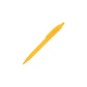 Variante Jaune - Stylo bille personnalisable en ABS recyclé avec logo - Finn
