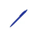 Variante Bleu foncé - Stylo bille personnalisable en ABS recyclé avec logo - Finn