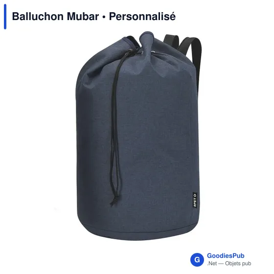Sac à dos personnalisable Mubar avec logo - Écologique et pratique - Image 2