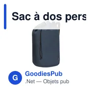 Sac à dos personnalisable Mubar avec logo - Écologique et pratique - Miniature 11