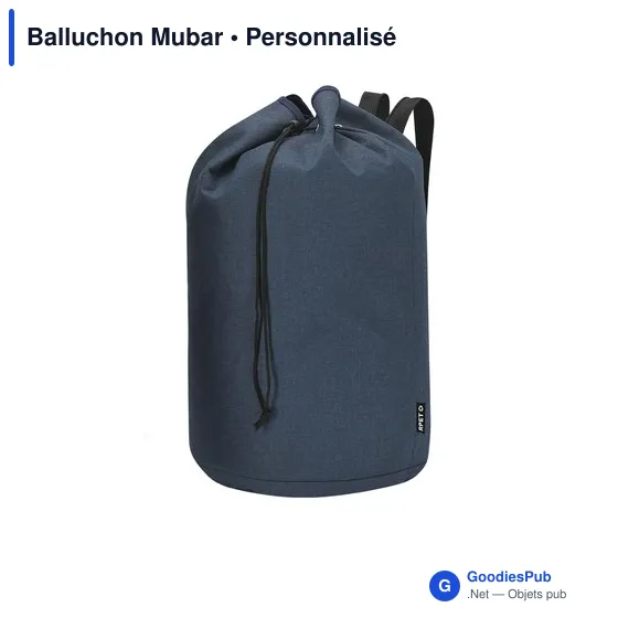 Sac à dos personnalisable Mubar avec logo - Écologique et pratique - Image 11