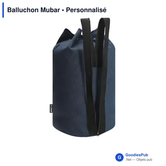 Sac à dos personnalisable Mubar avec logo - Écologique et pratique - Image 4