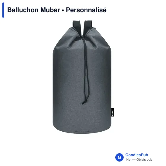Sac à dos personnalisable Mubar avec logo - Écologique et pratique - Image 9