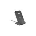 Variante noir - Chargeur sans fil personnalisable Baloo 15W avec logo