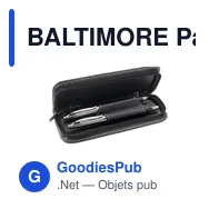 BALTIMORE Parure stylos roller/bille - Miniature 1