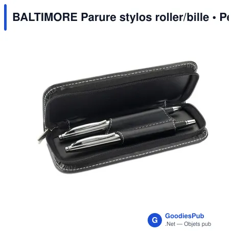 BALTIMORE Parure stylos roller/bille