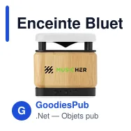 Enceinte Bluetooth personnalisable avec chargeur sans fil - Bamboo Blockavec logo - Miniature 7
