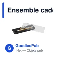 Ensemble cadeau personnalisable Bamboo Connect avec logo - Miniature 2