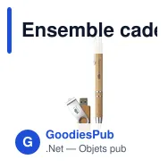 Ensemble cadeau personnalisable Bamboo Connect avec logo - Miniature 5