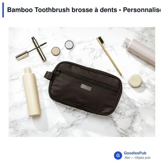 Brosse à dents en bambou personnalisable avec logo - Image 6