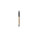 Variante noir - Stylo à bille personnalisable en bambou avec logo - Bamboo Wheat Pen
