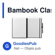 Carnet effaçable A4 personnalisable en bambou avec logo - Miniature 5