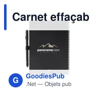 Carnet effaçable personnalisable A5 avec logo - Bambook Classic Original - Miniature 12